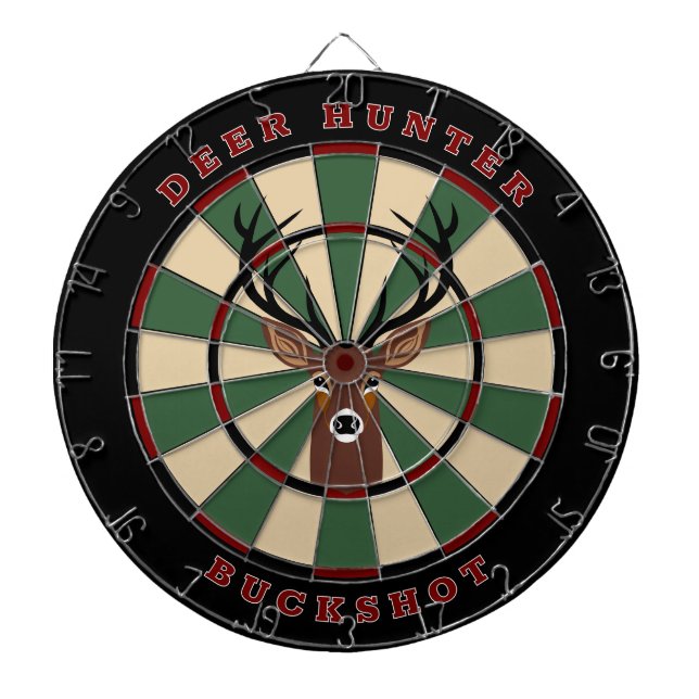 Deer Hunter Dart Board Dartscheibe (vorne)