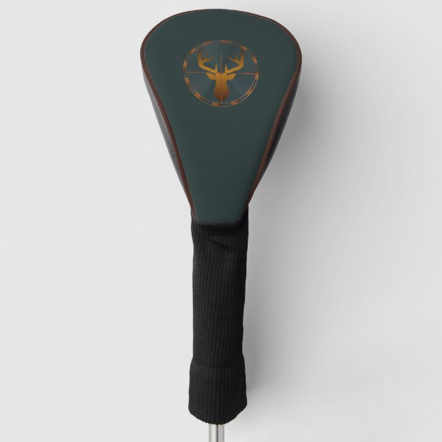 Deer Hunter Golf Head Cover Headcover (Vorderseite)