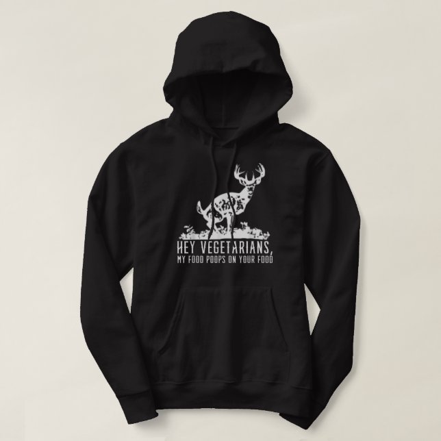 Deer hunting  For Men Women Funny  Hunter Hoodie (Design vorne)