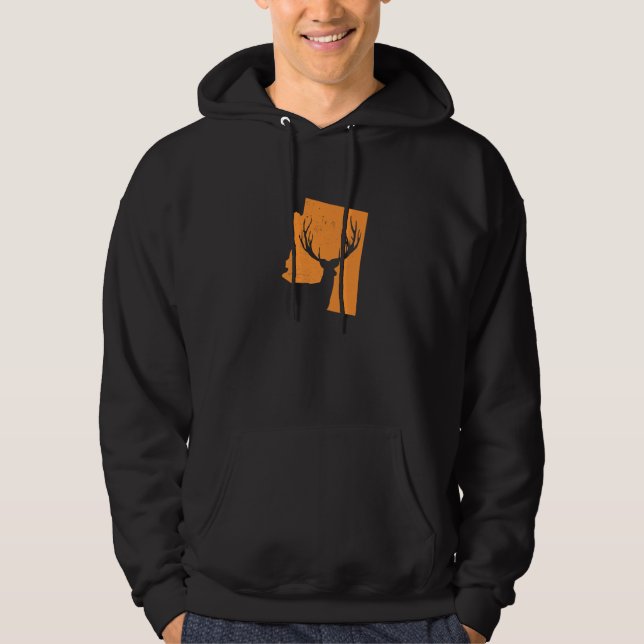 Deer Hunting In Arizona We Love Hunting Deer Hoodie (Vorderseite)