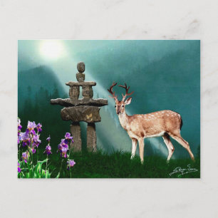DEER & INUKSHUK Collection Postkarte