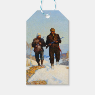 Deer Junters von Newell Convers Wyeth Geschenkanhänger