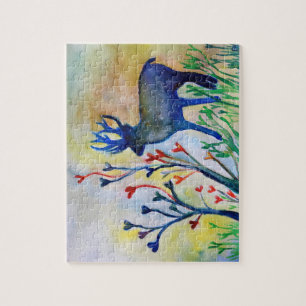 Deer Love 8" x 10" Puzzle photo avec boîte cadeau