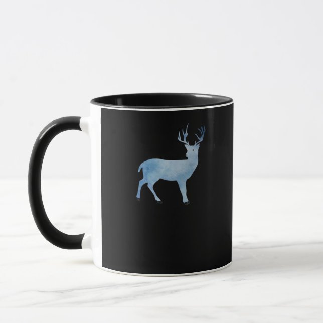 Deer Modern Artistic Design Tasse (Links)