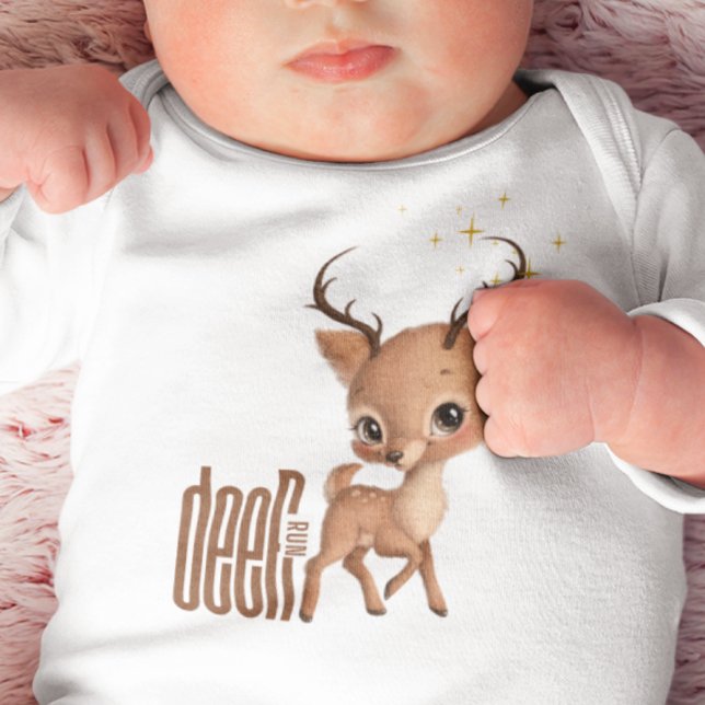 DEER on Run Baby Strampler (Von Creator hochgeladen)