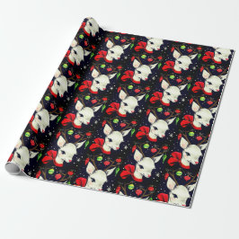 Deer Pattern Retro Weihnachtsgeschenk Geschenkpapier