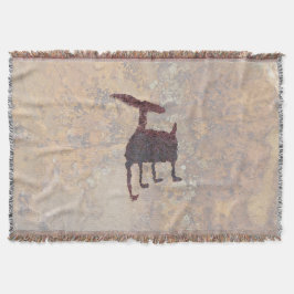 Deer Petroglyph Rinconada Canyon NM Decke