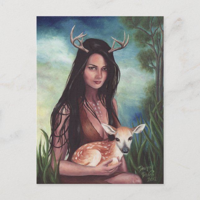 Deer Sidhe - Carte postale (Devant)