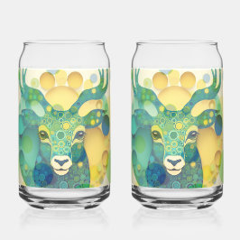 Deer Soda Glass Dosenglas