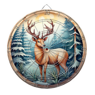 Deer Stag Dartboard Dartscheibe