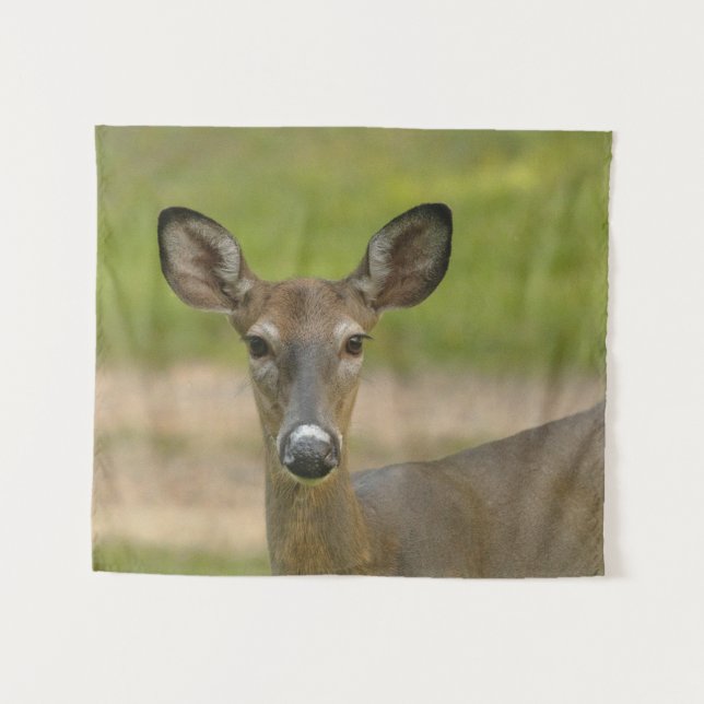 Deer Tapestry Wandteppich (Vorderseite (Horizontal))