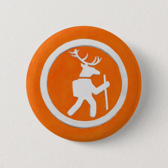 Deer Trail Marker Button (Vorderseite)