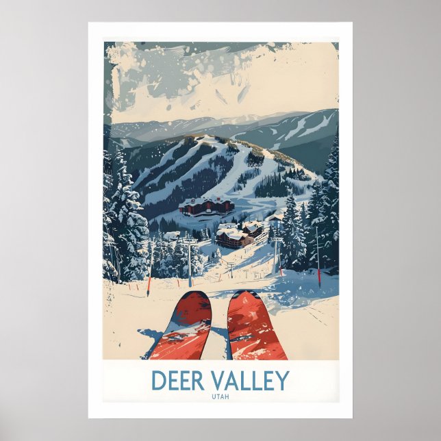 Deer Valley Wall Art 1 Poster (Vorne)