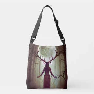 Deer Woman Tragetaschen Mit Langen Trägern