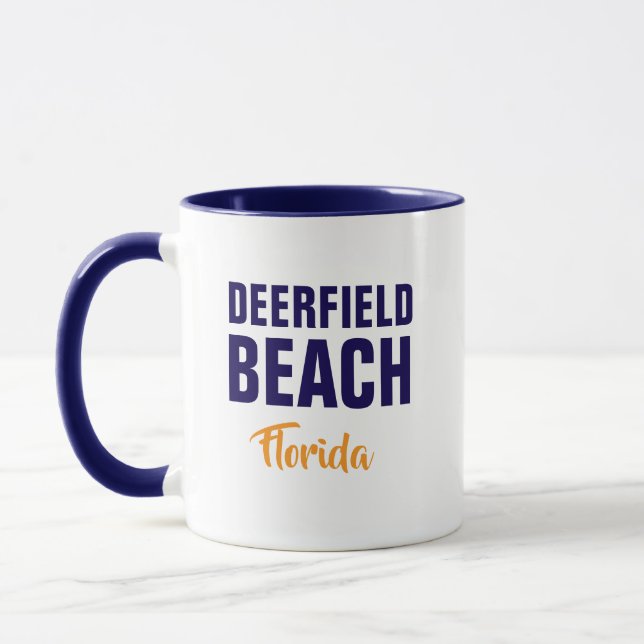 Deerfield Beach Florida Coffee Mug Tasse (Links)