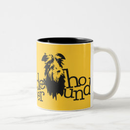 Deerhound-Becher Zweifarbige Tasse