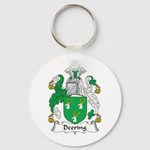 Deering Familienwappen Schlüsselanhänger