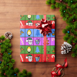 Deers and Things 2021 Neues Weihnachtswrapping Pap Geschenkpapier