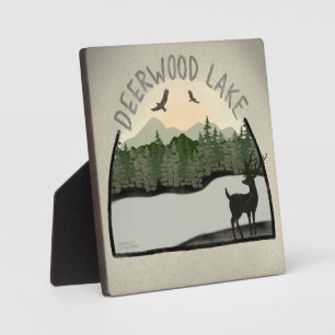 Deerwood Lake Dee Inspirivity Plaque Fotoplatte