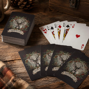 Deerwood Lake Woodlawn Hirsch Spielkarten