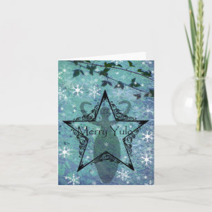 déesse de carte de Noël
