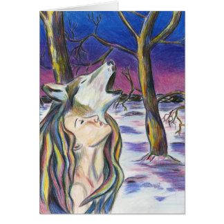 Déesse de la carte de loup