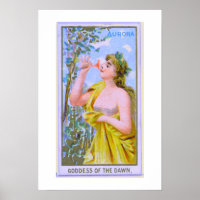 Déesse de l'aube, Aurora, Poster Imprimer