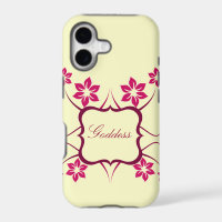 Déesse Floral CM iPhone 5 BT ID Coque, rose