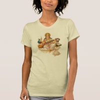 Déesse indoue Saraswati, T-shirt
