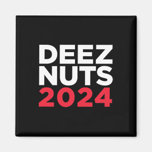Deez Nuts 2024 - Humorvolles Meme Republikaner Dem Magnet