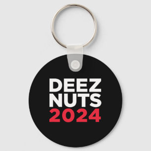 Deez Nuts 2024 - Humorvolles Meme Republikaner Dem Schlüsselanhänger