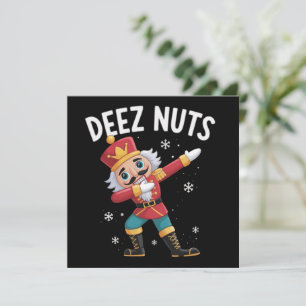 Deez Nuts Nussknacker Nuss Lustiges Weihnachten 