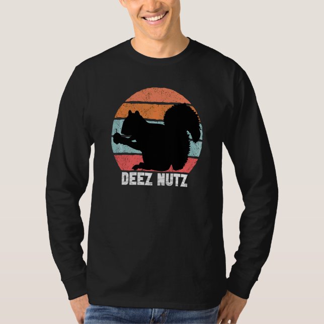 Deez Nutz Christmas Gopher Sprichwort Dees Nutz Ug T-Shirt (Vorderseite)