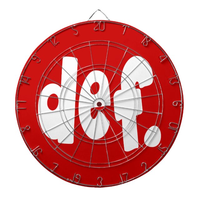 def. dartscheibe (vorne)