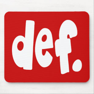 def. mousepad