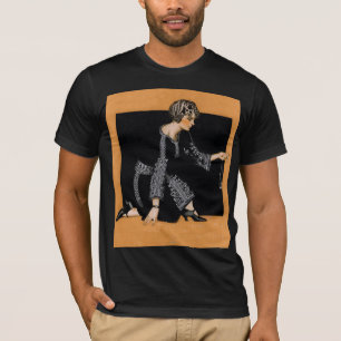 Defekte Perlen-Halskette T-Shirt