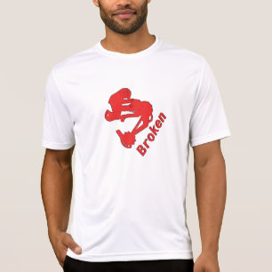 Defekte Technologie T-Rot T-Shirt