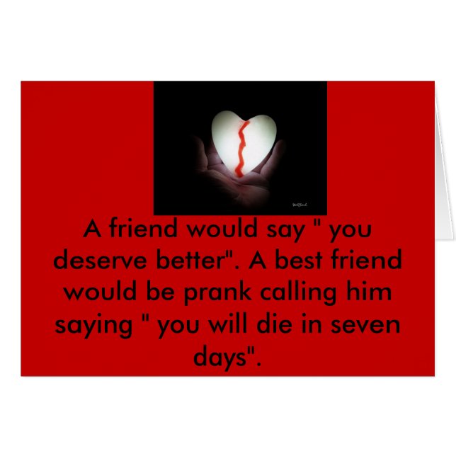 Defektes Herz (Vorderseite (Horizontal))