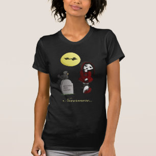 Defektes Herz des niedlichen Transportwagens der T-Shirt