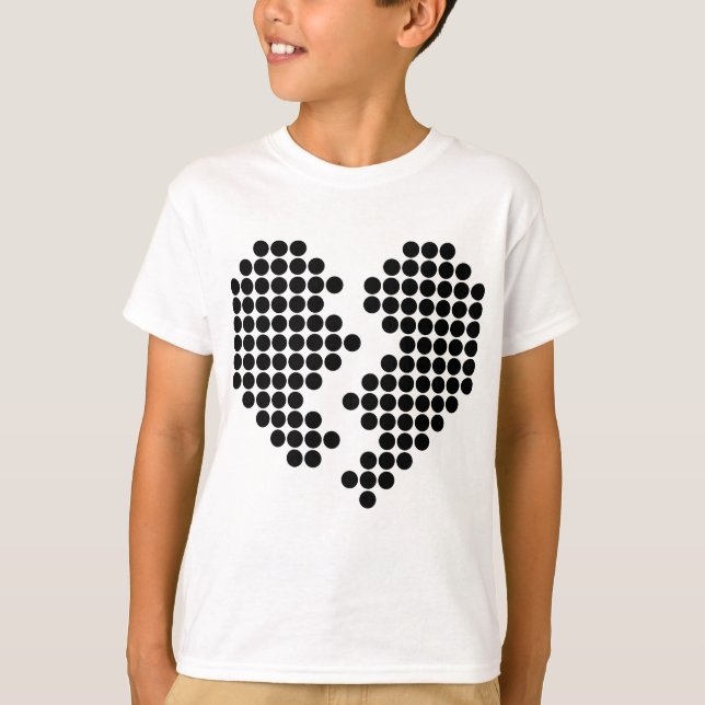 Defektes Herz T-Shirt (Vorderseite)