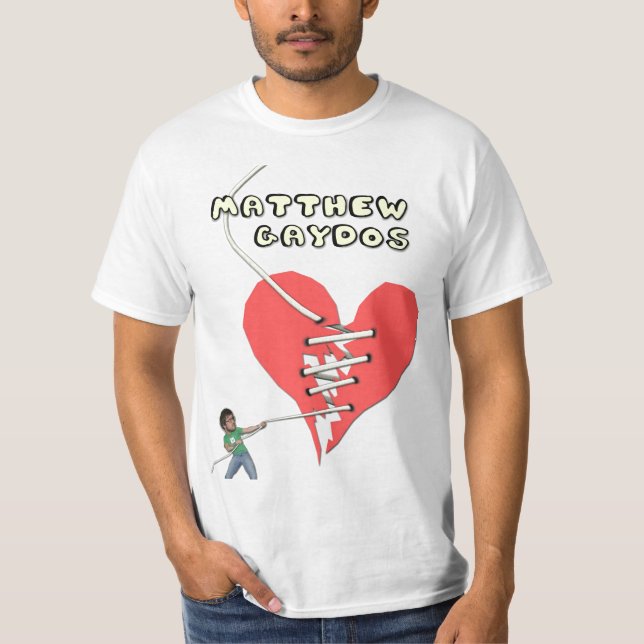 Defektes Herz-T-Shirt Matthews Gaydos T-Shirt (Vorderseite)