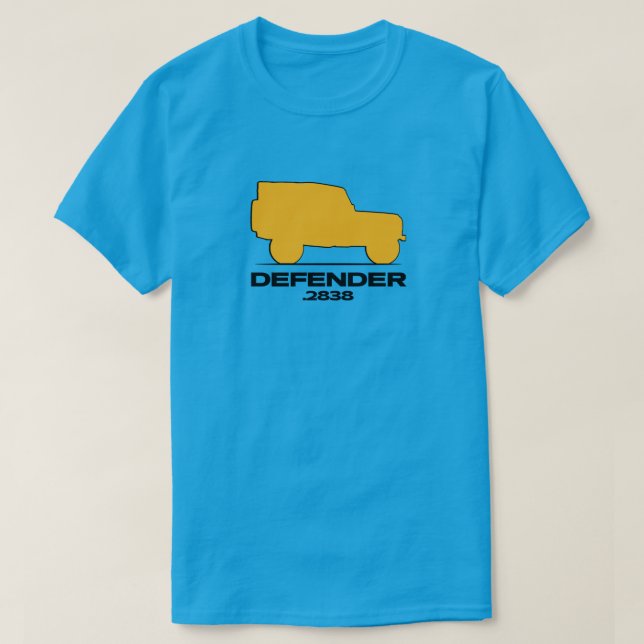 Defender.2838 Inspiriert Logo-T-Shirt T-Shirt (Design vorne)