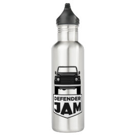 DEFENDER JAM EDELSTAHLFLASCHE