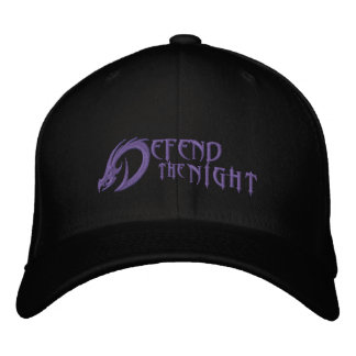 Défendez le casquette brodé promotionnel de nuit