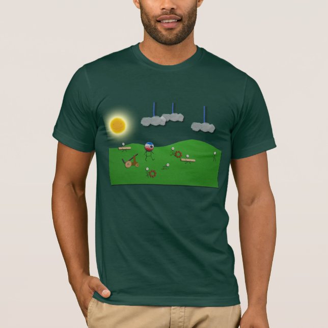 Défendez votre T-shirt de château (Devant)