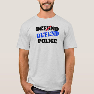 DÉFENDRE LA POLICE ! T-shirt pour l'application d