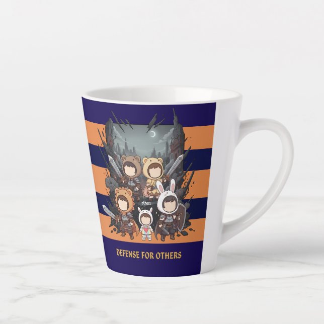 Defense for Others - Little Guardians Milchtasse (Rechts)