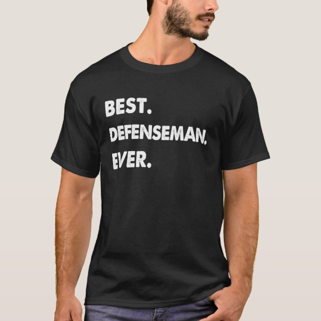 Defenseman Professionals Bester Verteidiger je T-Shirt (Vorderseite)