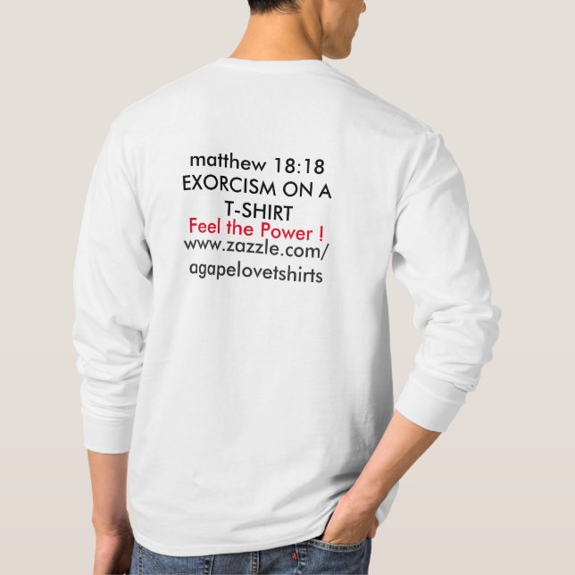DEFENSIVE LIEBE VOM LORD T-Shirt (Rückseite)