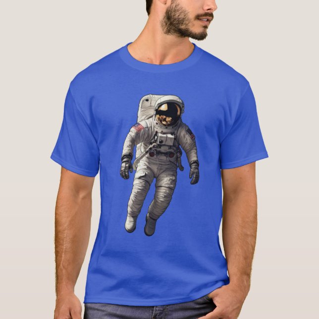 Défier de gravité : T-shirt aventure Spacewalk" (Devant)